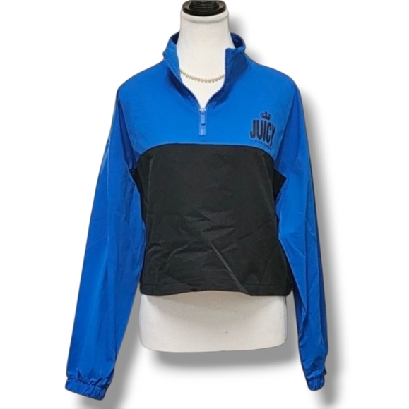 JUICY COUTURE | HIGH MOCK NECK CROPPED PULLOVER - NWOT! - Picture 1 of 10